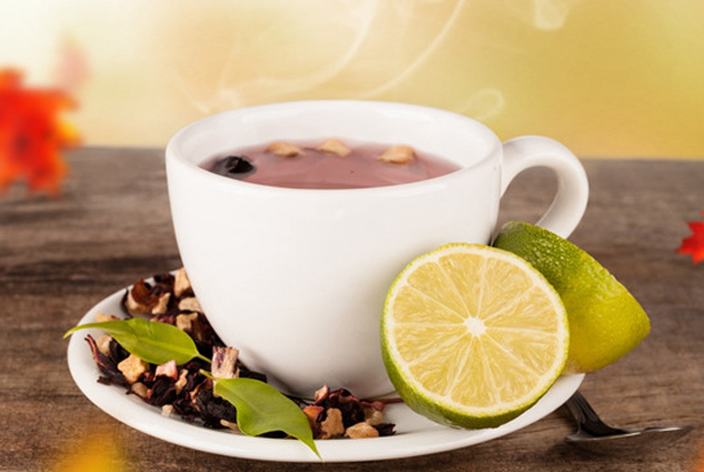 柠檬和茶是绝配的健康搭档
